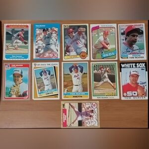 Tom Seaver Baseball Card Lot